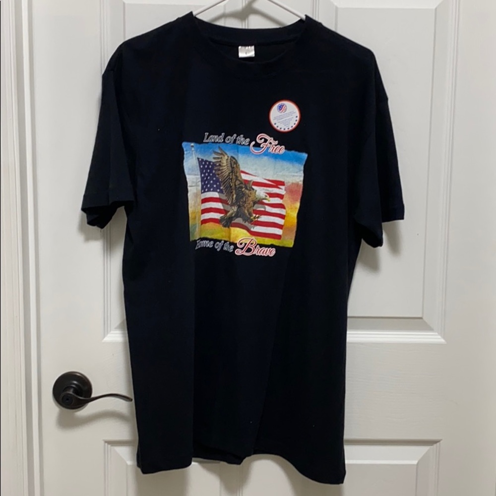 Land of the Free Tshirt size Large NWT disabled v